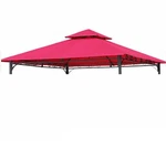 International Caravan 10X10 Replacement Vented Canopy Gazebo- Cranberry Nwt. Fixed Price $47.75.