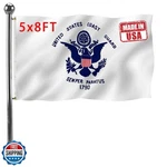Jayus Coast Guard Military Flags 5X8 Ft Outdoor - Double Sided 220D H. Fixed Price $94.99.
