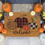 Cxqrr Hello Pumpkin Welcome Coir Mat - Halloween Outdoor Indoor. Fixed Price $24.98.