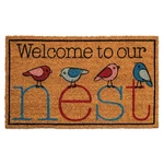 Notrax Welcome Nest Coir Doormat, 18X30, Indoor/outdoor, Vinyl-backed. Fixed Price $53.28.