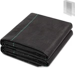 CEED4U 3.175OZ X 50 Feet Weed Barrier Landscape Fabric 12 Packs Garden Stakes. Fixed Price $31.99.