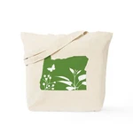 Cafepress Green Oregon Natural Canvas Tote Bag, Cloth Shopping (361500820). Fixed Price $12.99.
