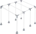 Frienda 8-LEG Lean-to Canopy Fittings For Under 1-3/8" Pipes, 16 Pcs Car. Fixed Price $138.99.