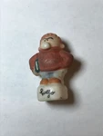 Pin Hugo Red Hair Bubble Gum Orange Sueter. Fixed Price $17.95.