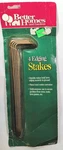 4-PACK Of Better Homes Gardens Steel Edging Stakes 9" Model WSS4. Fixed Price $8.59.