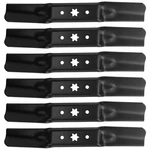6 Pack Mower Blades Fit Cub Cadet Mtd 942-05052A 742-05052A XT1 XT2 50" Deck. Fixed Price $41.56.