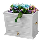 Good Ideas Savannah 42 Gallon Colonial Style Rain Barrel Planter W/brass Spigots. Fixed Price $177.79.
