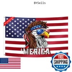 Double Sided Eagle Mullet Funny Flag 3X5FT 4TH Of July American Fade. Fixed Price $23.46.