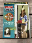 Magic Mesh Hands-free Screen Door 18 Magnets As Seen On Tv New In Box. Fixed Price $8.00.