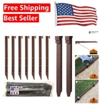 10-INCH Brown Anchoring Landscape Edging Stakes Pack For Easy Installation. Fixed Price $24.29.