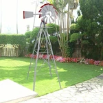 8FT Tall Ornamental Windmill Lawn Speed Iron Garden Weather Vane Rustic Ship. Fixed Price $55.99.